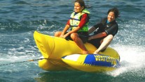 NAHEMA IV -  Enjoying Watertoys on charter